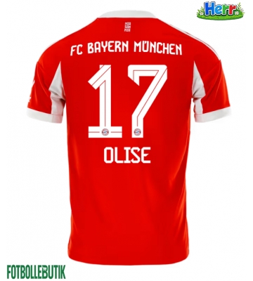 Bayern Munich Michael Olise #17 Hemmatröja 2025-26 Kortärmad